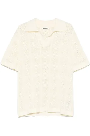 Jil Sander Hombre, Camisetas, Blanco, Talla: M