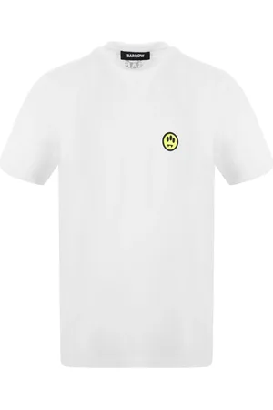 BARROW Hombre, Camisetas, Blanco, Talla: XS
