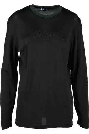 Diesel Mujer, Camisetas, Negro, Talla: L