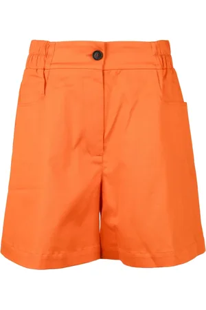 SEMICOUTURE Mujer, Pantalones cortos, Naranja, Talla: M