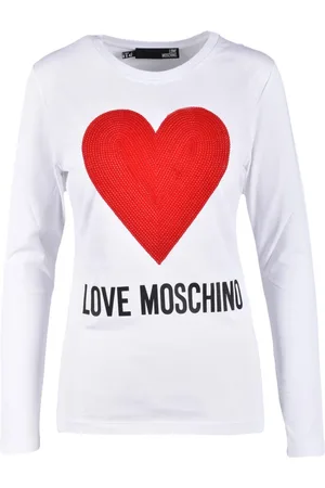 Moschino Mujer, Camisetas, Blanco, Talla: M