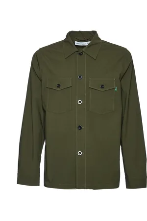 DEPARTMENT FIVE Hombre, Camisas, Verde, Talla: L