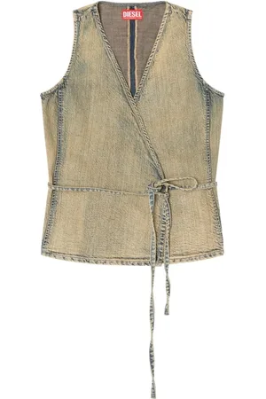 Diesel Mujer, Chaquetas, Azul, Talla: M