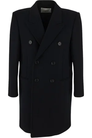 Saint Laurent Hombre, Abrigos, Negro, Talla: L