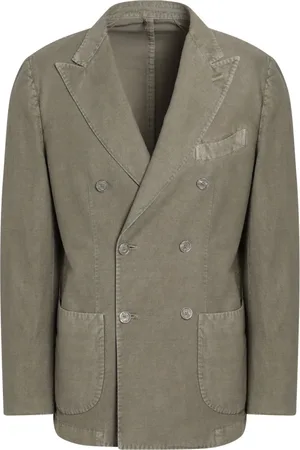 Biagio Santaniello Hombre, Chaquetas, Verde, Talla: XL