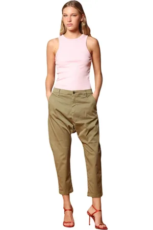 Masons Mujer, Pantalones, Verde, Talla: 3XS