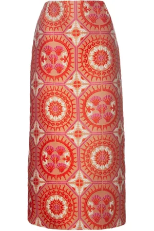 La DoubleJ Mujer, Faldas, Naranja, Talla: XS