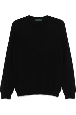 ZANONE Hombre, Jerseys, Negro, Talla: 3XL