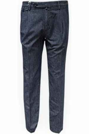 Briglia 1949 Hombre, Pantalones, Azul, Talla: M