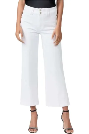 Paige Mujer, Vaqueros, Blanco, Talla: W27