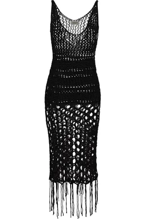LANEUS Mujer, Vestidos, Negro, Talla: M