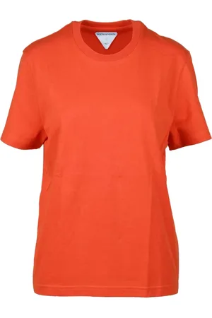 Bottega Veneta Mujer, Camisetas, Naranja, Talla: M