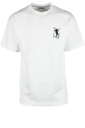 Bikkembergs Hombre, Camisetas, Blanco, Talla: M