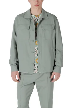 Antony Morato Hombre, Chaquetas, Verde, Talla: L