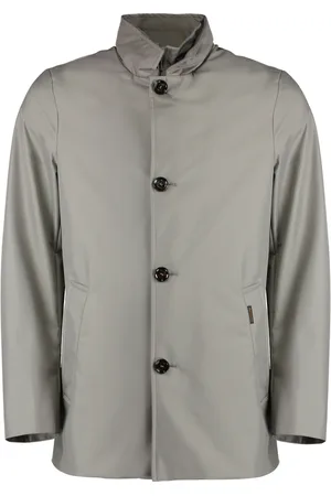 MOORER Hombre, Chaquetas, Gris, Talla: L