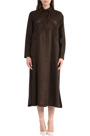 Max Mara Mujer, Vestidos, Marrón, Talla: S