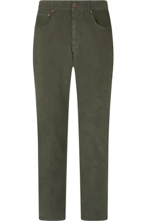 Boglioli Hombre, Pantalones, Verde, Talla: W40