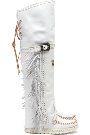 EL VAQUERO Mujer, Zapatos, Blanco, Talla: 37 EU