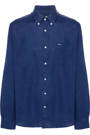Barbour Hombre, Camisas, Azul, Talla: XL