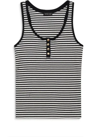 ANINE BING Mujer, Camisetas, Negro, Talla: L