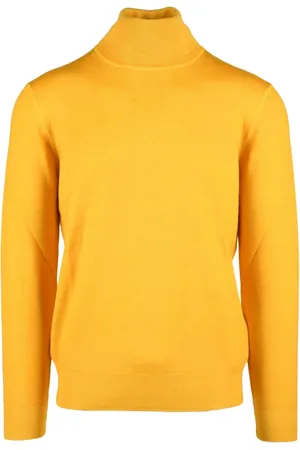 KANGRA CASHMERE Hombre, Jerseys, Amarillo, Talla: M