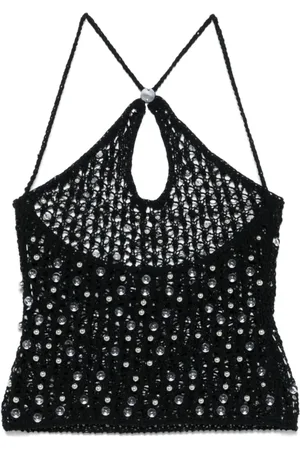 COPERNI Mujer, Camisetas, Negro, Talla: M
