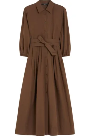 Max Mara Mujer, Vestidos, Marrón, Talla: L