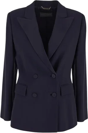 Alberta Ferretti Mujer, Chaquetas, Azul, Talla: M