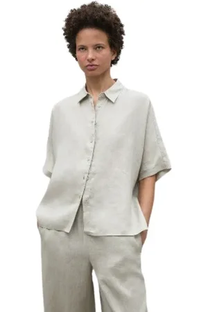 ECOALF Mujer, Blusas y Camisas, Gris, Talla: S