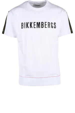 Bikkembergs Hombre, Camisetas, Blanco, Talla: M