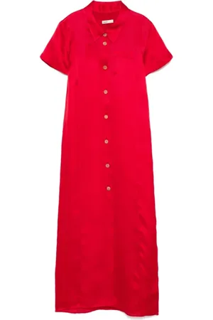 Khaite Mujer, Vestidos, Rojo, Talla: S
