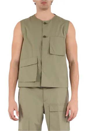 COSTUMEIN Hombre, Chaquetas, Verde, Talla: L