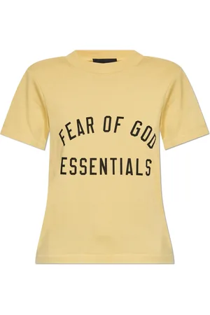 FEAR OF GOD Mujer, Camisetas, Amarillo, Talla: S