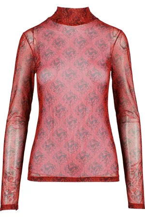 Trussardi Mujer, Camisetas, Rojo, Talla: M