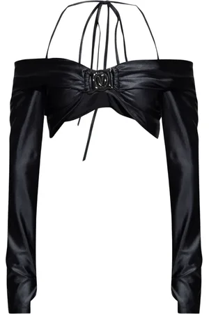 VERSACE Mujer, Camisetas, Negro, Talla: M
