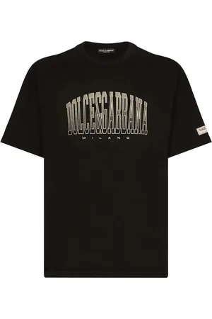 Dolce & Gabbana Hombre, Camisetas, Negro, Talla: L
