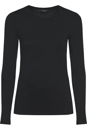 Max Mara Mujer, Camisetas, Negro, Talla: S