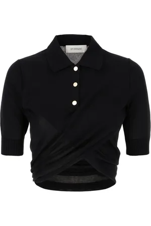 Sportmax Mujer, Camisetas, Negro, Talla: S