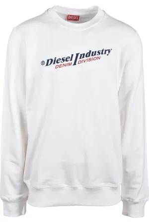 Diesel Hombre, Sudaderas, Blanco, Talla: S