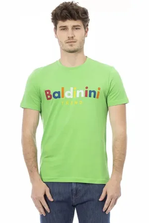 BALDININI Hombre, Camisetas, Verde, Talla: XL