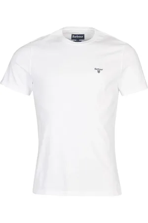 Barbour Hombre, Camisetas, Blanco, Talla: L