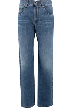 Brunello Cucinelli Mujer, Vaqueros, Azul, Talla: M