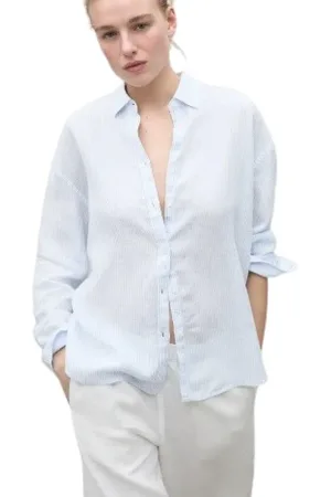 ECOALF Mujer, Blusas y Camisas, Blanco, Talla: XS