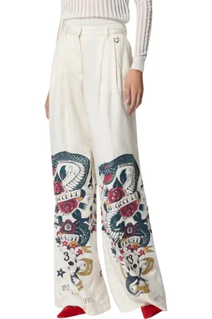 John Richmond Mujer, Pantalones, Blanco, Talla: XS