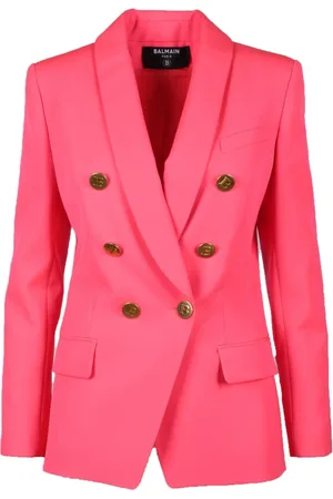 Balmain Mujer, Chaquetas, Rosa, Talla: L