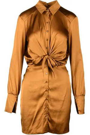 Patrizia Pepe Mujer, Vestidos, Marrón, Talla: S