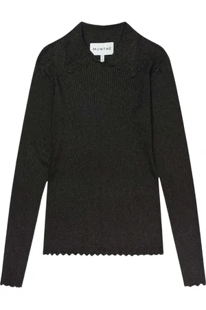 Munthe Mujer, Jerseys, Negro, Talla: S