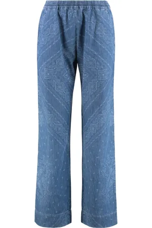Pinko Mujer, Pantalones, Azul, Talla: M