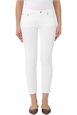 Dondup Mujer, Vaqueros, Blanco, Talla: W31