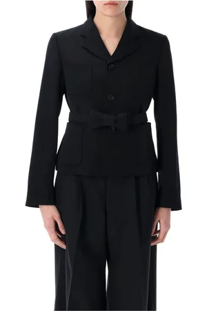 Comme des Garçons Mujer, Chaquetas, Negro, Talla: S